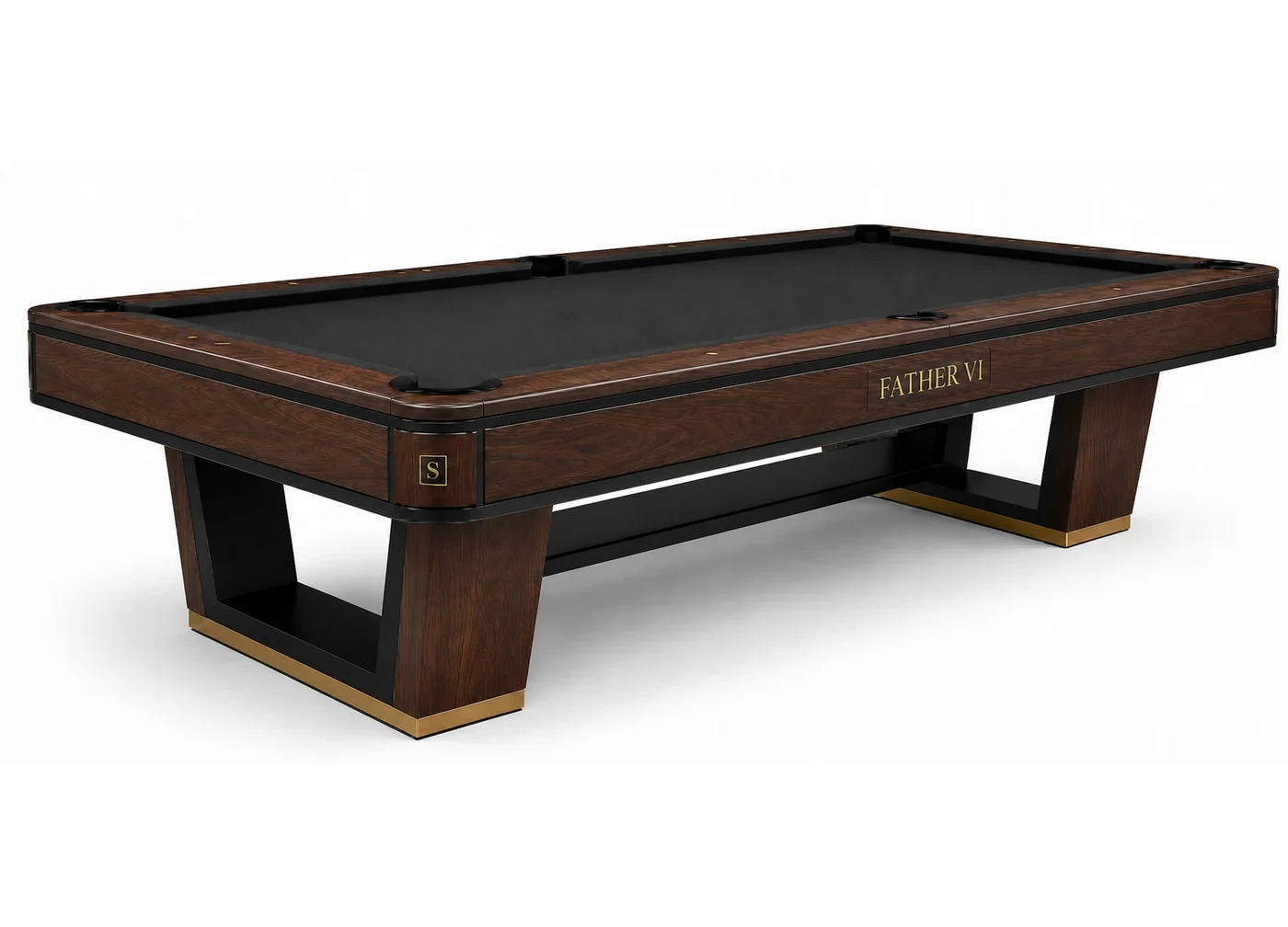 Sapelli bilardo masası üretim ve el işçiliği