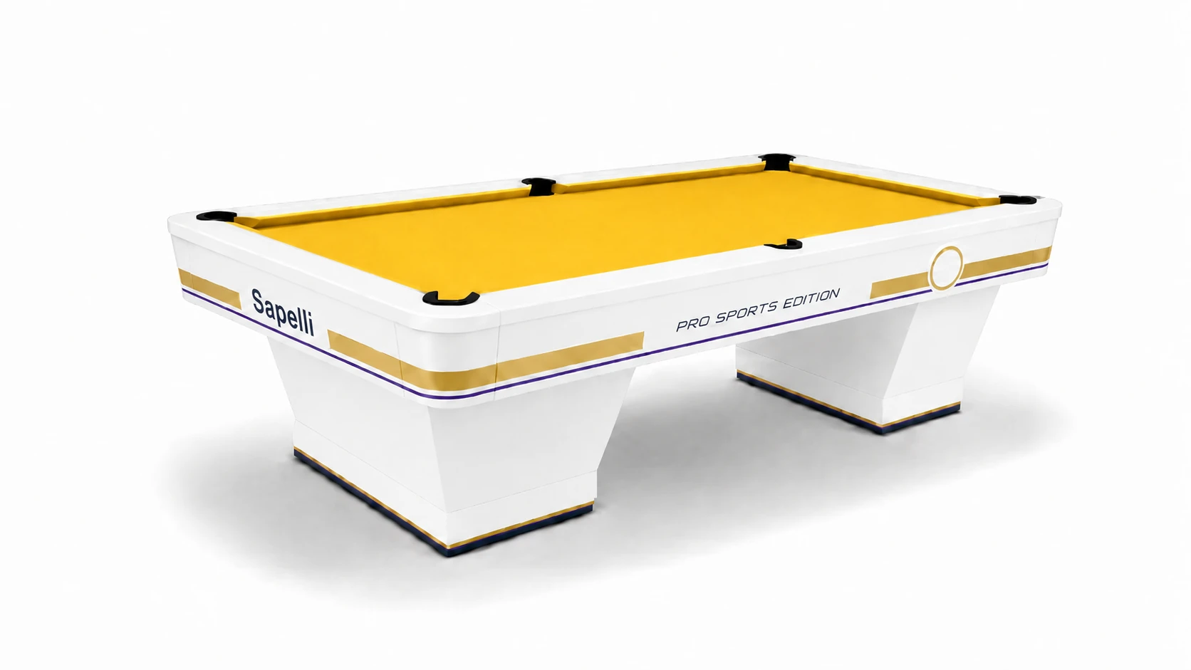 Sapelli Pro Sports Edition - Beyaz Altın - profesyonel bilardo masası - Türkiye Bilardo Sanayi üretimi Sapelli modeli - ürün katalog fotoğrafı Sapelli Pro Sports Edition - Beyaz Altın - profesyonel bilardo masası - Türkiye Bilardo Sanayi üretimi Sapelli modeli - ürün katalog fotoğrafı